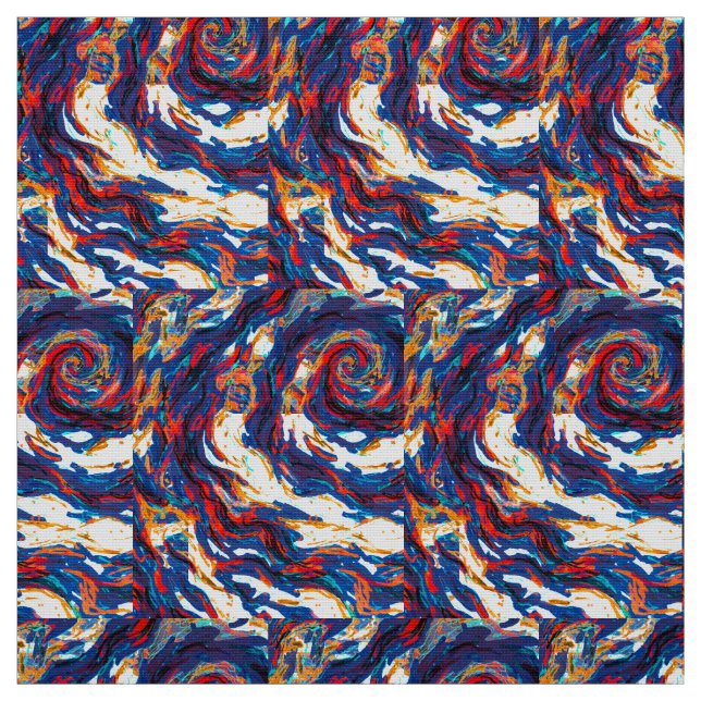 Lila Spiralgalaxie Stoff (Muster)