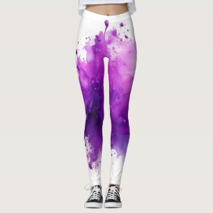 Lila Splash Leggings