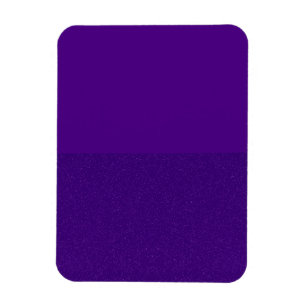 Lila Split Matte & Glitzer Magnet - Anpassbar