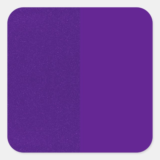 Lila Split-Textur individuelles Aufkleber (Vorderseite)