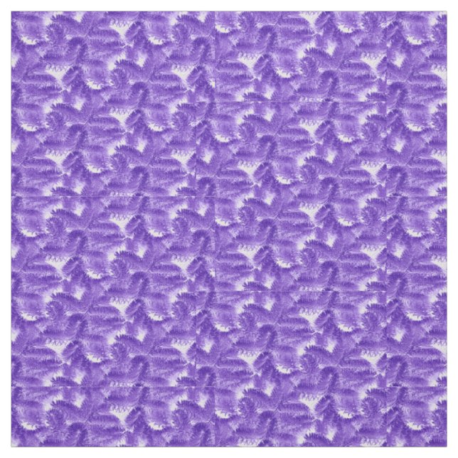 Lila Spruce-Baumwolle Stoff (Muster)