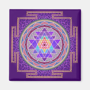 Lila Sri Yantra Magnet