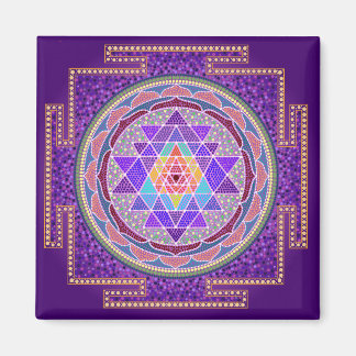 Lila Sri Yantra Magnet