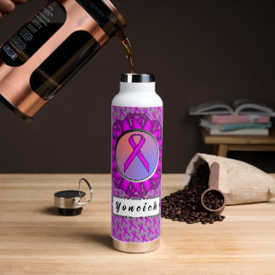 Lila Standardband von Kenneth Yoncich Trinkflasche