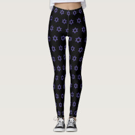 Lila Star von David Seamless Leggings