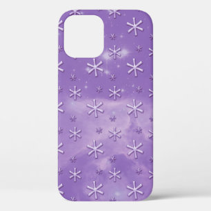Lila Starry Sky Astrisk-Muster Case-Mate iPhone Hülle