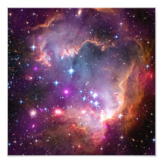Lila Stars Galaxy Space Astronomie Fotodruck
