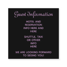 Lila Steampunk Hochzeitsgäste Reservierungen Infos