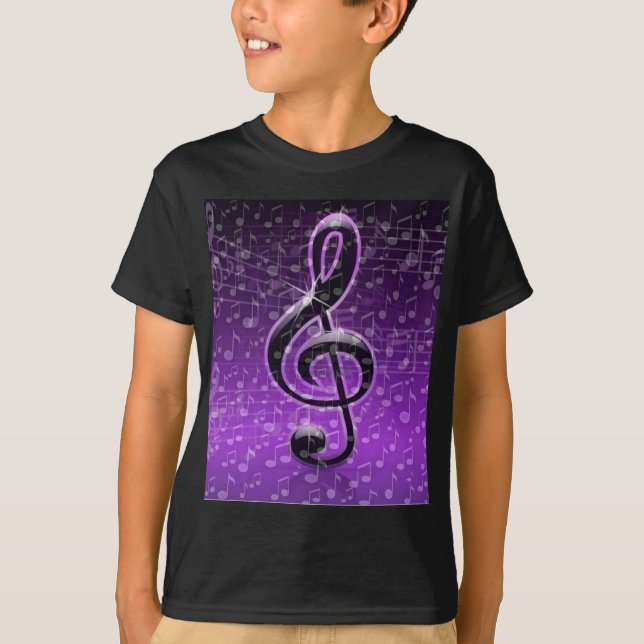 Lila Steine!_ T-Shirt (Vorderseite)