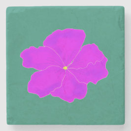 Lila Steinuntersetzer