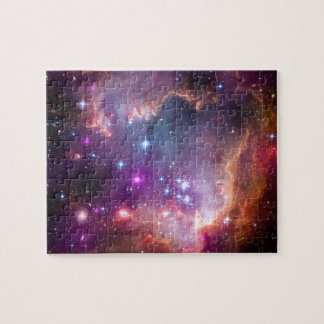 Lila Stern-Galaxie-Raum-Astronomie Puzzle