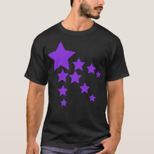 Lila Sterne 1 T-Shirt