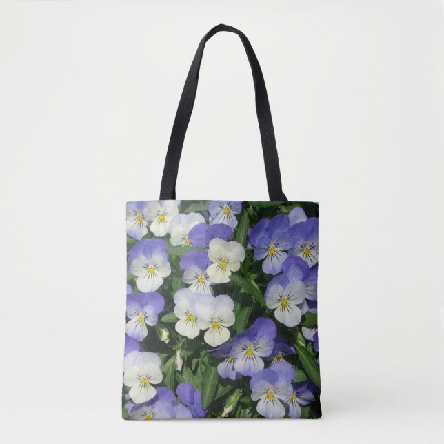 Lila Stiefmütterchen Garten Blumen (Vorderseite)