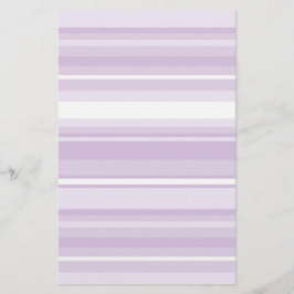 Lila Streifen Briefpapier
