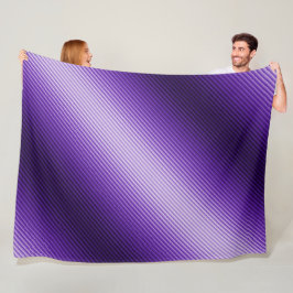 Lila Streifen diagonale Textur  Fleecedecke