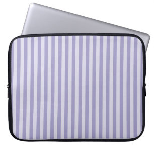 Lila Streifen Laptopschutzhülle