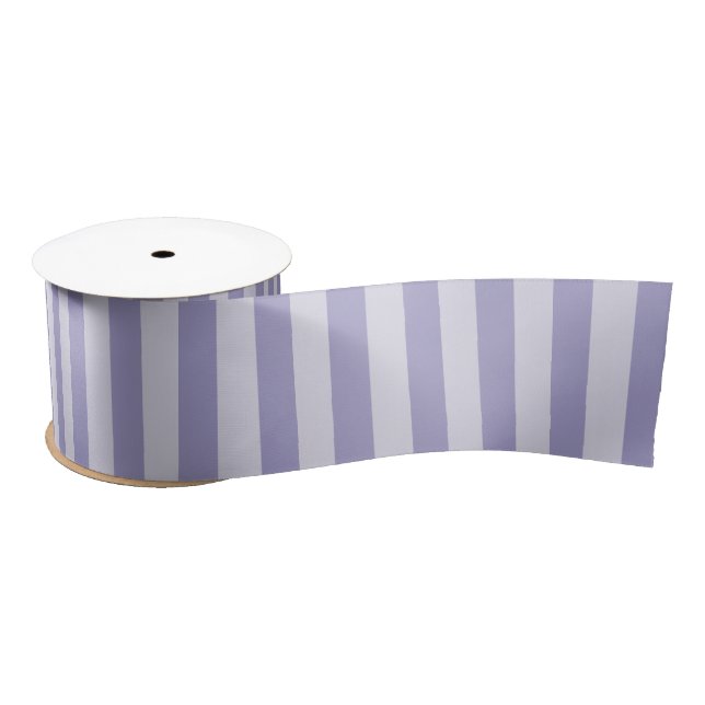 Lila Streifen Satinband (Spule)
