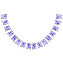 Lila Streifen u. Blumen-Schablonen-Frack