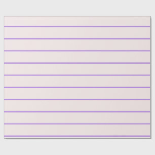 Lila Streifenpapier Geschenkpapier