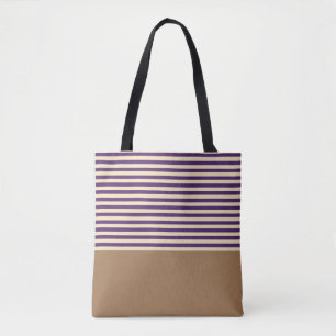 Lila Stripe Tan