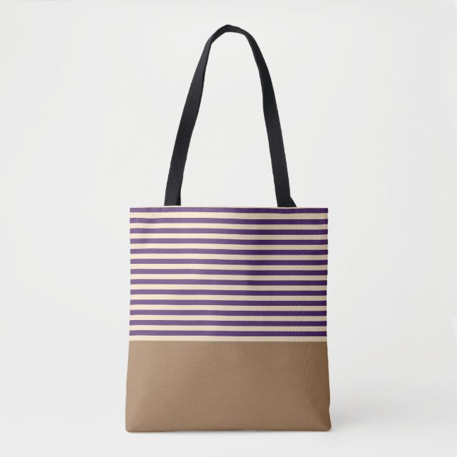 Lila Stripe Tan (Vorderseite)