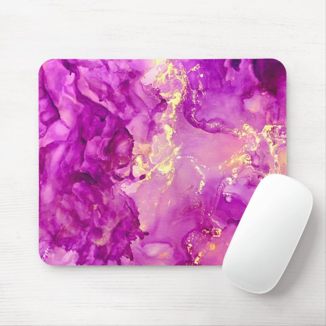 Lila Stromsturm | Trendy, Feminine Mousepad (Mit Mouse)