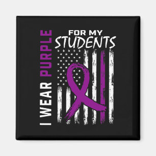 Lila Studierende Special Ed Teacher Epilepsy Aware Magnet