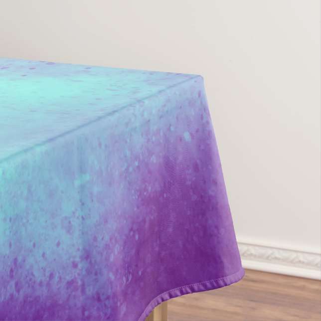 lila Sturmwolke Tischdecke (Beispiel)
