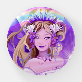 Lila Sun Fairy Briefbeschwerer
