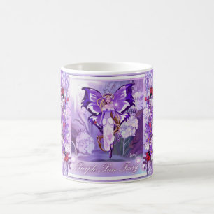 Lila Sun Fairy Kaffeetasse