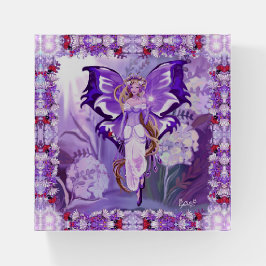 Lila Sun Fairy Paperweight Briefbeschwerer