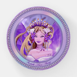 Lila Sun Fairy Paperweight Briefbeschwerer