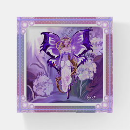 Lila Sun Fairy Paperweight Briefbeschwerer