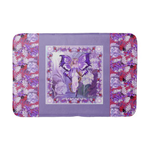 Lila Sun Fee Bath Mat Badematte