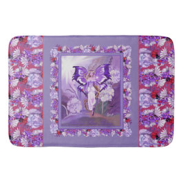 Lila Sun Fee Bath Mat Badematte