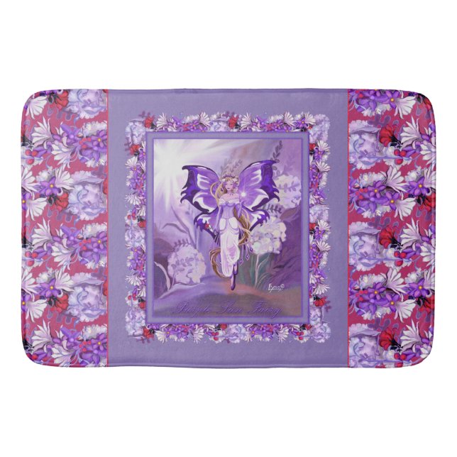 Lila Sun Fee Bath Mat Badematte (Vorderseite)