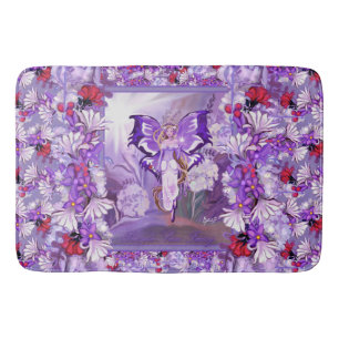 Lila Sun Fee Bath Mat Badematte