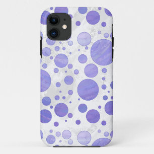 Lila Sun Polka Dot iPhone 11 Hülle