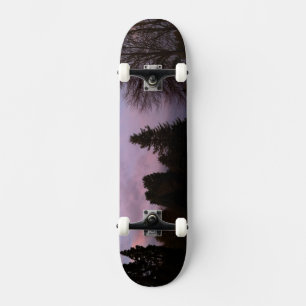 Lila Sunset-Skateboard Skateboard
