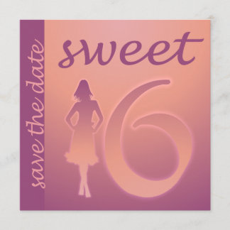 Lila Sweet 16 Save the Date