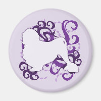Lila Swirl Lowchen