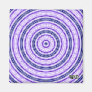 Lila Swirl-Magnet Magnet