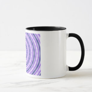 Lila Swirl-Tasse Tasse