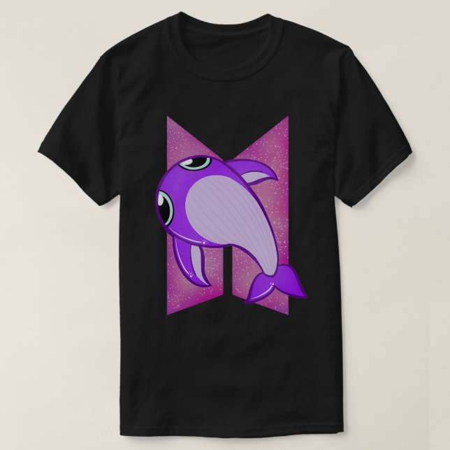 Lila T-Shirt (Design vorne)