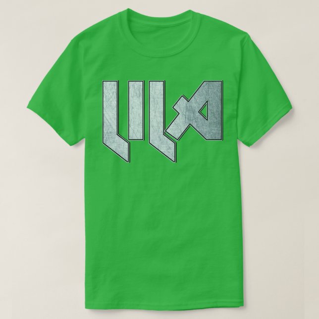 Lila T-Shirt (Design vorne)