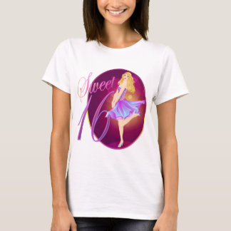 Lila T - Shirts des bezaubernden hübschen Mädchens