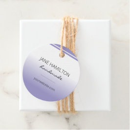 Lila Tags für benutzerdefinierte Packaging-Produkt Geschenkanhänger