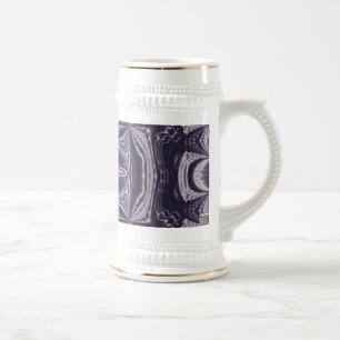 Lila Tanz Bierglas