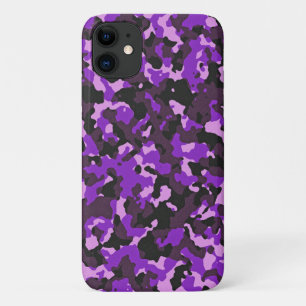 Lila-Tarnmuster Case-Mate iPhone Hülle