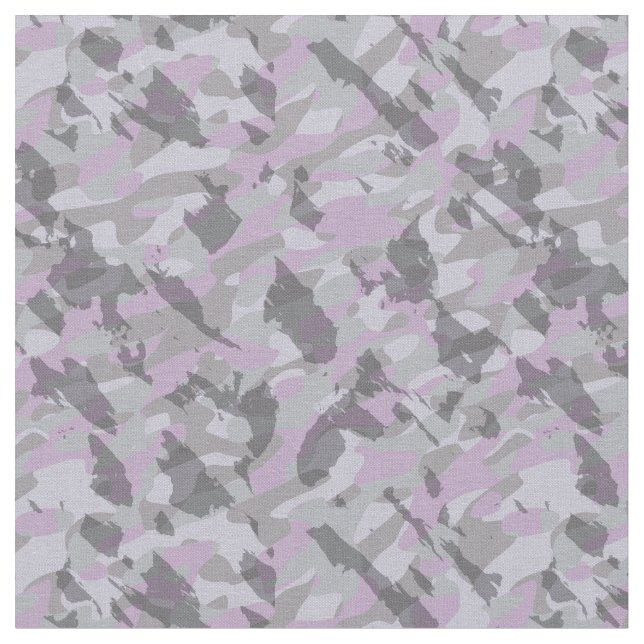 Lila Tarnung abstrakt Stoff (Nahaufnahme)